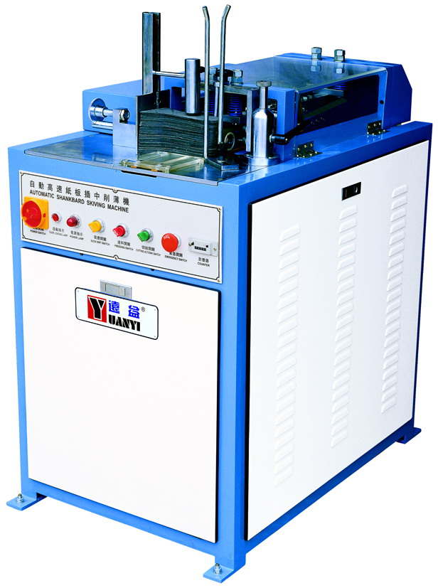 Single Location Automatic Paperboard Skiving Machine