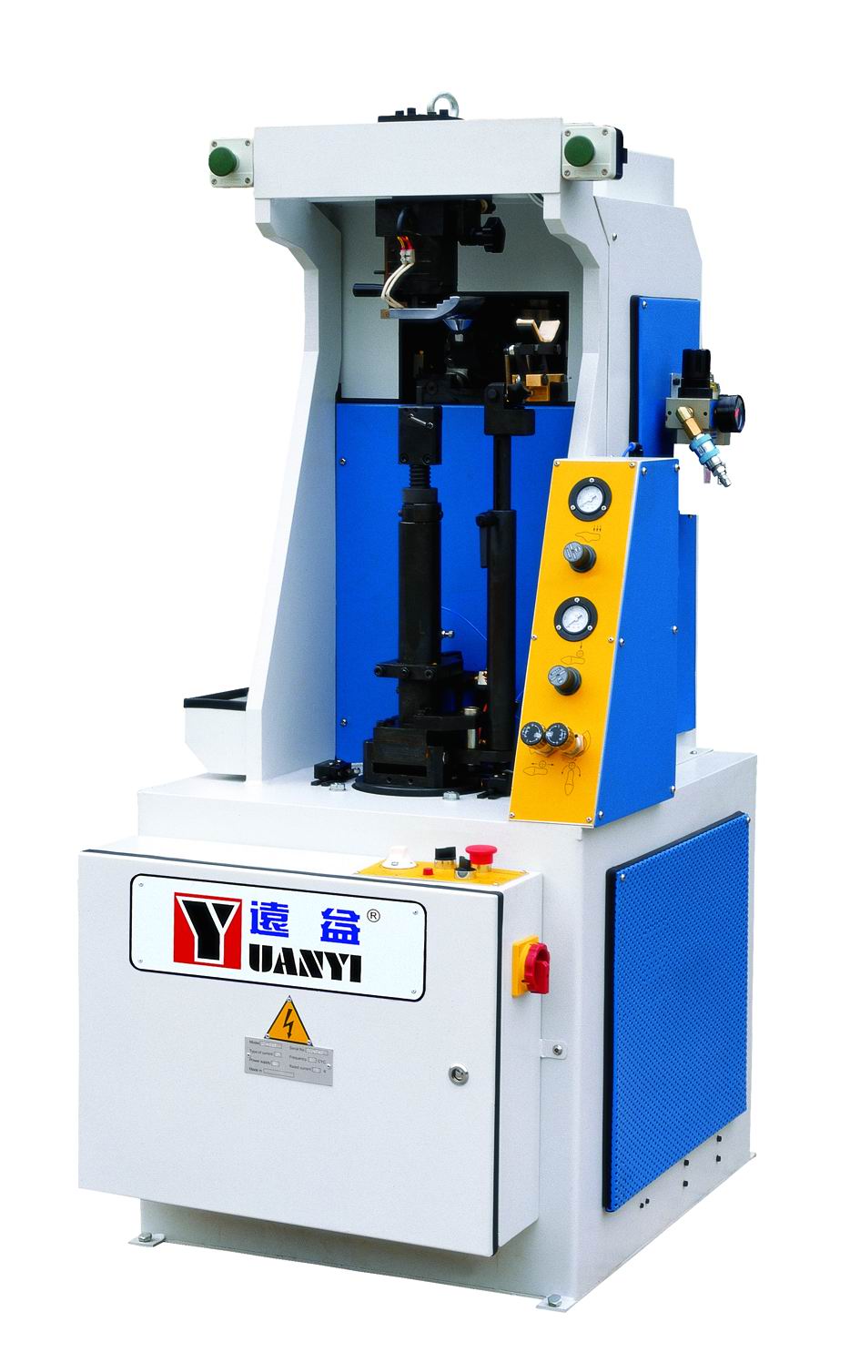 Automatic heel seat beating machine