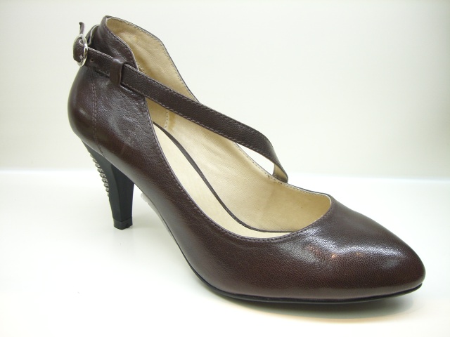 leather women shoe P2011