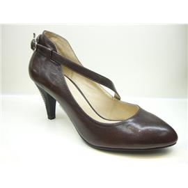 leather women shoe P2011