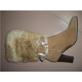 boot with fur B1001