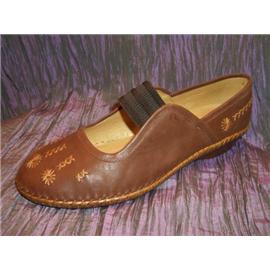 leather women shoe