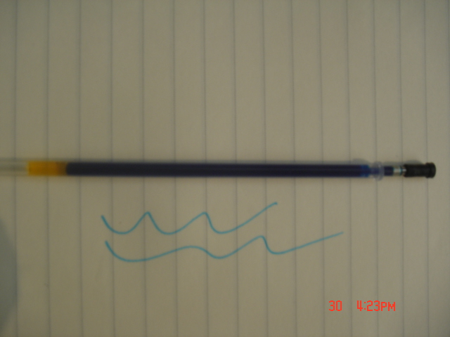 water erasable pen