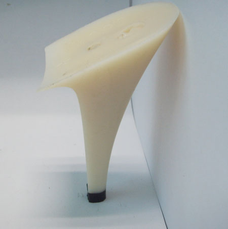 ABS thin shoe heel 7M080