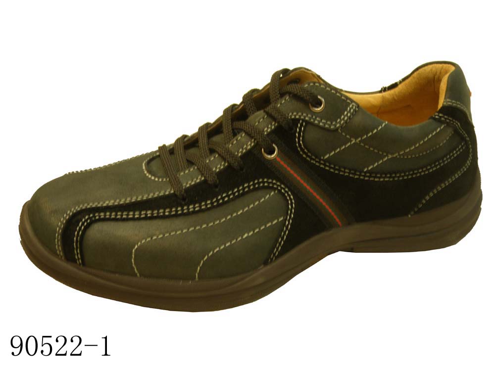 men's leather casual shoes