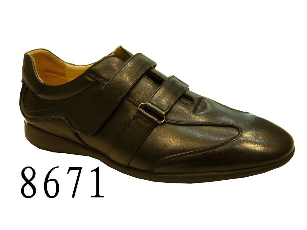 men's leather casual shoes