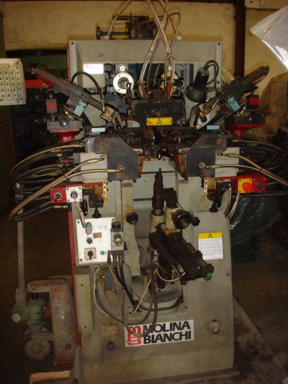 heel seat and side lasting machine 