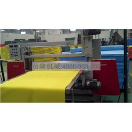 供应山东省海棉机械 海绵机械 发泡材料切割机械首选贸隆机械厂