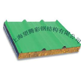 供应上海供应上海岩棉夹芯板，岩棉夹芯板，防火岩棉夹芯板厂家，彩钢板厂家