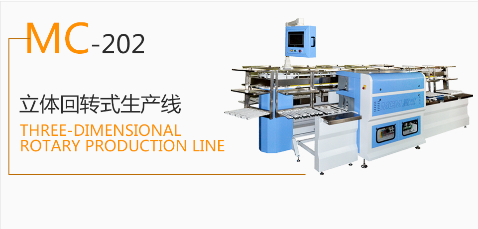 M-202 3d rotary production line