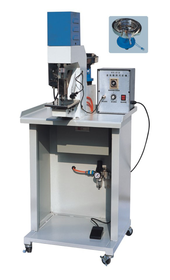 HX-618B vibration records of type automatic 4 claw nailing machine 