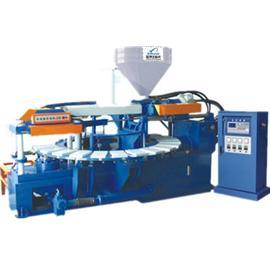 LB-241 Fully automatic rotary system singer-color plastic footwear injection moulding machine