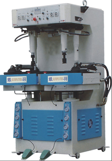 Automatic-locating universal hydraulic sole-attaching machine YY 817