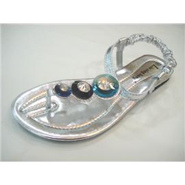 Sandals 209-11 Silver
