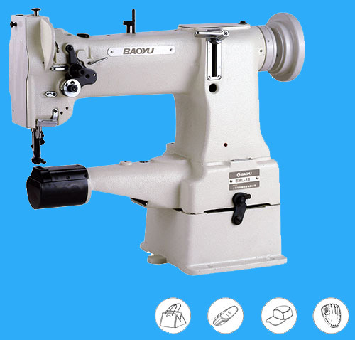 BM-8B TUBE TYPE SYNTHETIC MATERIAL-FEEDING SEWING MACHINE