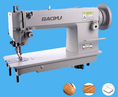 BML-0302  HEAVY DUTY TOP AND BERROM FEED LOCKSTITCH SEWING MACHINE