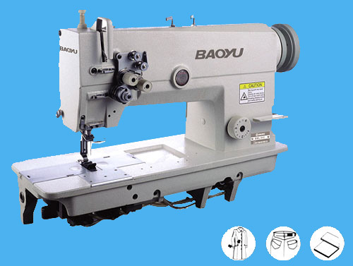 BML-842 HIGH-SPEED DOUBLE NEEDLE SEWING MACHINE