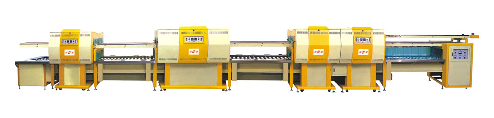 THE DOUBLE-LAYER OUTSOLE PRODUCTION LINE