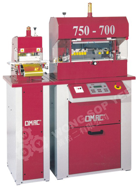 750-700 Automatic Punching Machine With Hot Stamps 