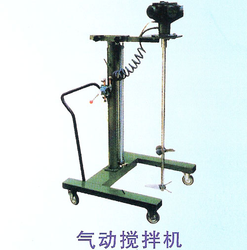 Air operated mixer