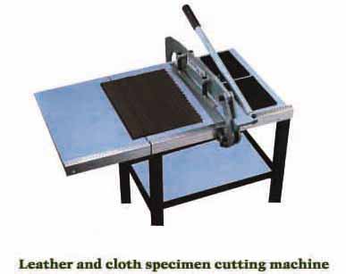 TL-055 Leather and cloth specimen cutting machine