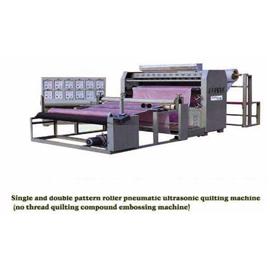 TL-032  Single and double pattern roller pneumatic quliting machine