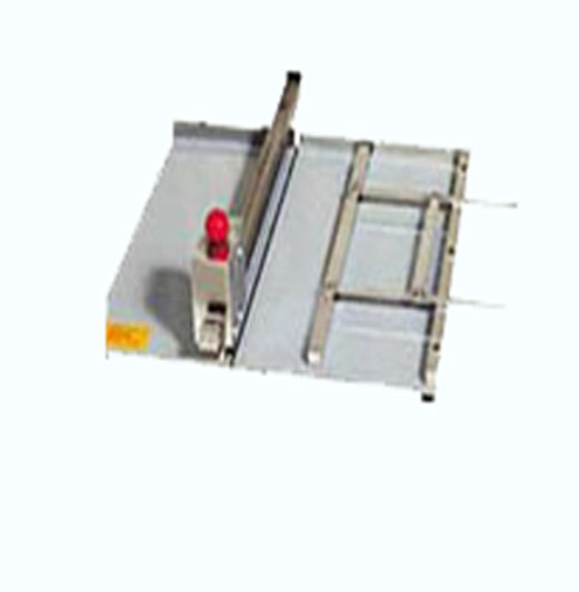 Vertical cutting machine pressure style