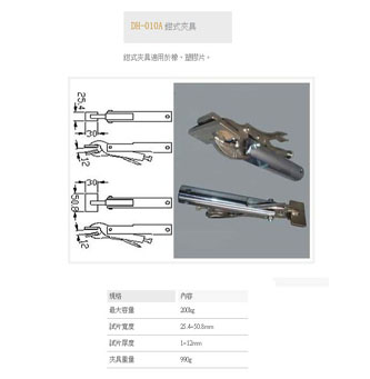 DH-010A Clamp type of fixture