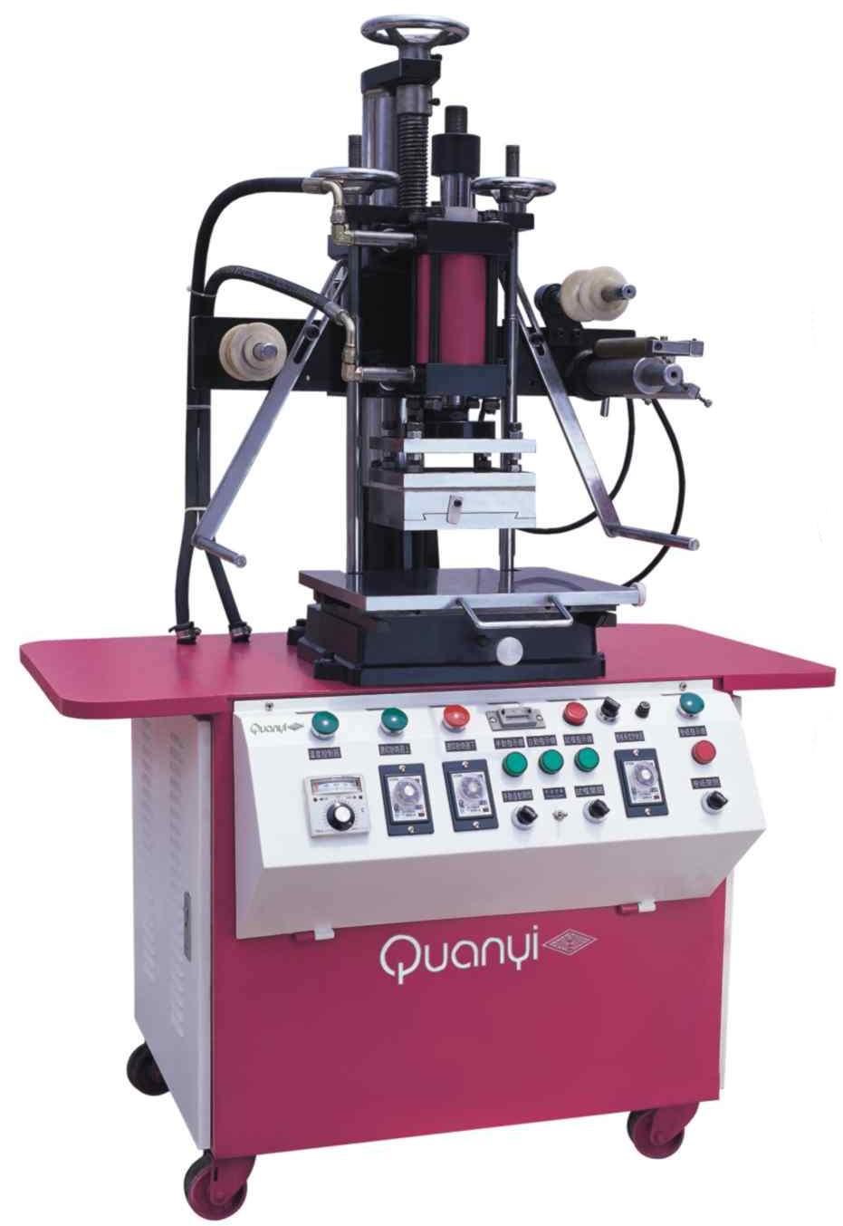 QY666B Automatic Pneumatic/Hydraulic Gilding and Branding Machine