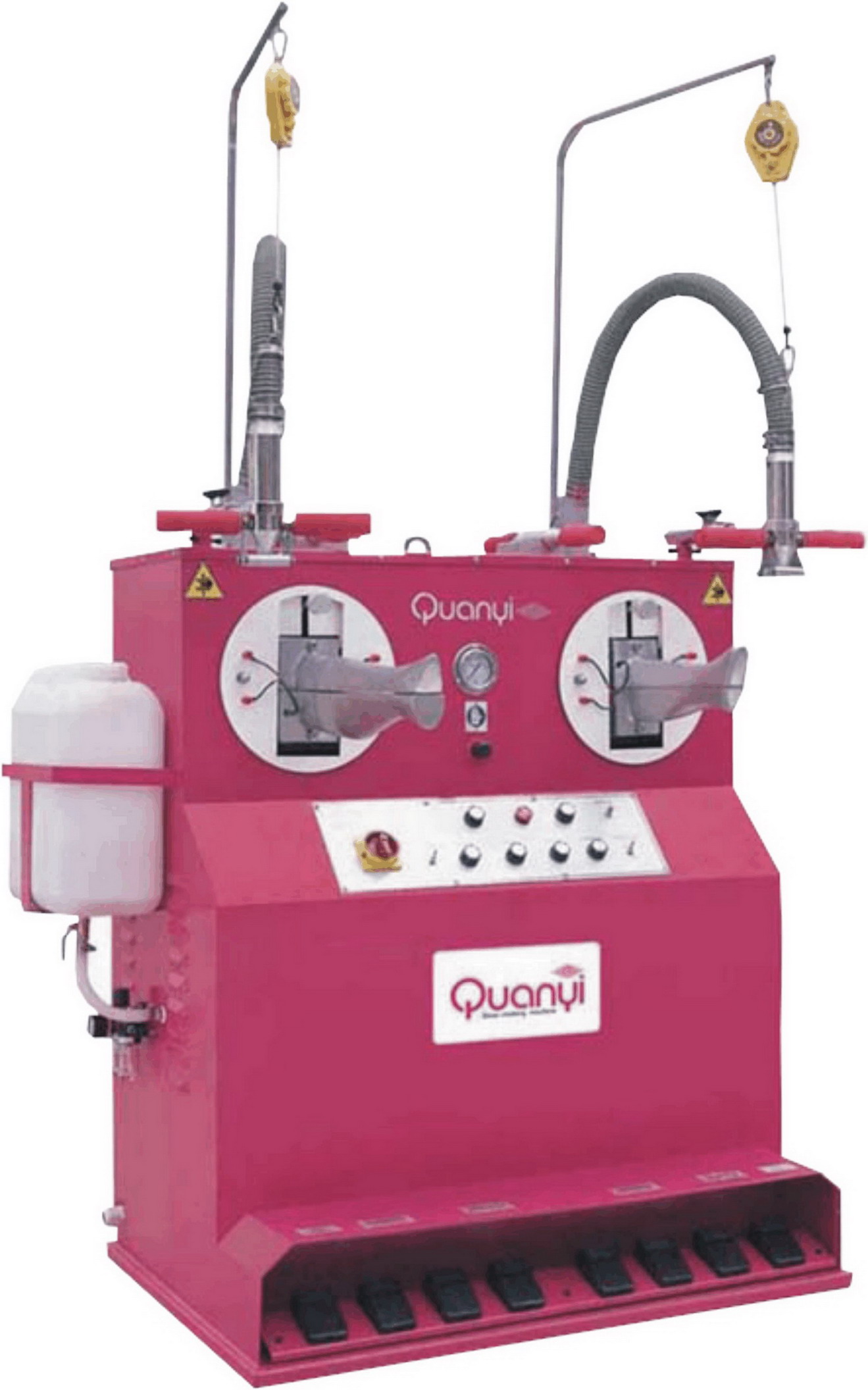 QY777C Auto Bootleg &amp; Vamp Ironing Machine