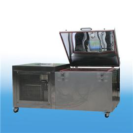 Horizontal cold hardy testing machine