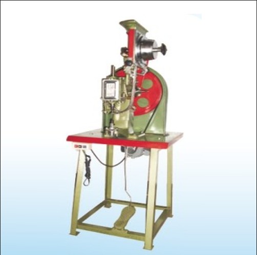 ZW-04A semi automatic tiger hook riveting machine