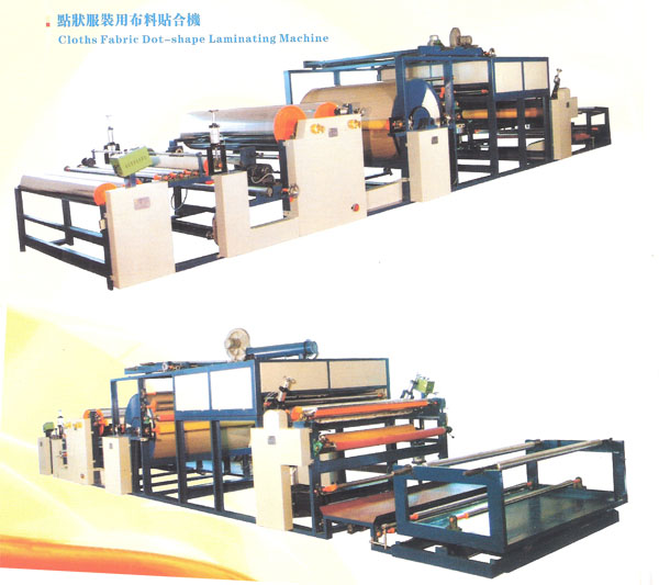 Cloths Fabric Dot-shape Laminating Machine