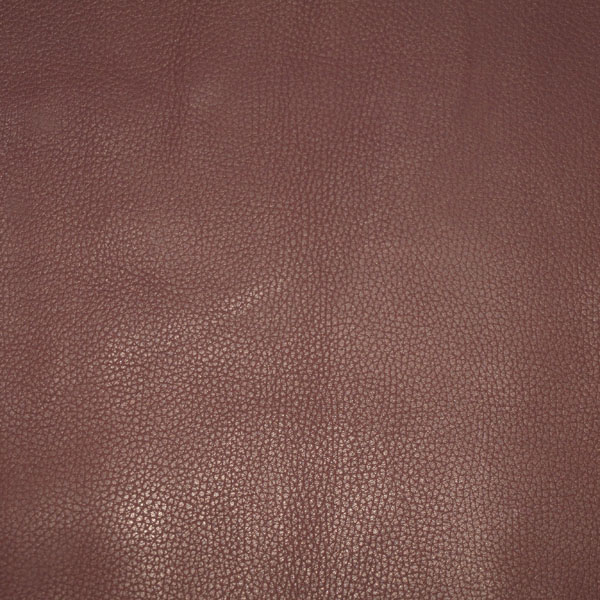 Dark red litchi grain cowhide