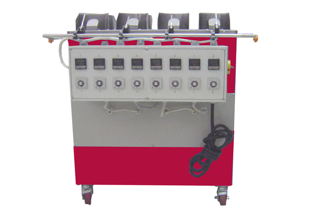 Eight hot air dryer standing type