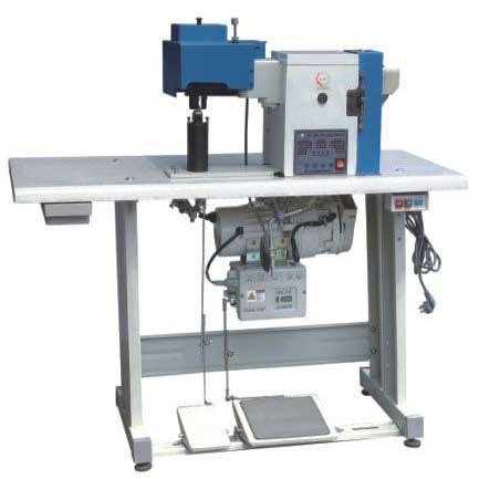 XW-169 automatic gluing points edge hammering out machine 