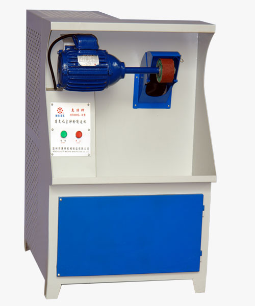 Cablnet type dust collecting and grinding wheel margin cutting machine