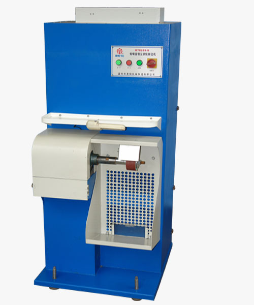 Dust collecting and grinding wheel margin cutting machine with low noise