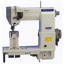 Single needle lockstitch posted sewing machine