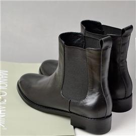 鞋厂供应新款各种靴子Boots加工生产定制外贸高档时装真皮中筒靴