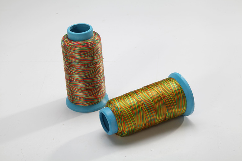 Colorful sewing thread