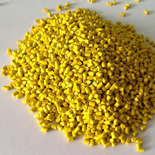 Bright yellow masterbatch for RS-14