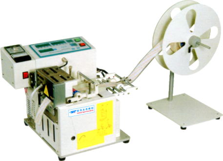 JL-138A Micro computer belt cutting  m/c (thermo-cutting desk type)