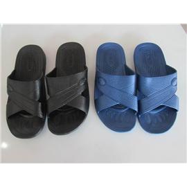 厂家SD003 SPU防静电拖鞋蓝黑可选PVC塑胶ESD净化PU防滑工作拖鞋