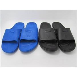 厂家直销TSPU防静电拖鞋 蓝黑可选PVC塑胶ESD净化PU防滑工作拖鞋