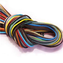厂家定做批发圆型蜡绳 优质彩色环保 新款打蜡绳子
