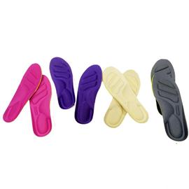厂家生产PU海绵慢回弹鞋垫加厚防痛4D防滑舒适足弓按摩高跟鞋鞋垫