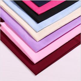长期供应仿棉布纯色涤纶布 单色布A结涤纶布料 复合PVC面料