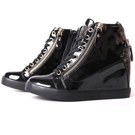 女靴EF910-黑色安强鞋样设计  时尚女靴