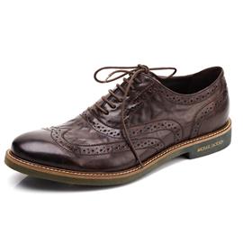 New men's shoes brand leather shoes business suits